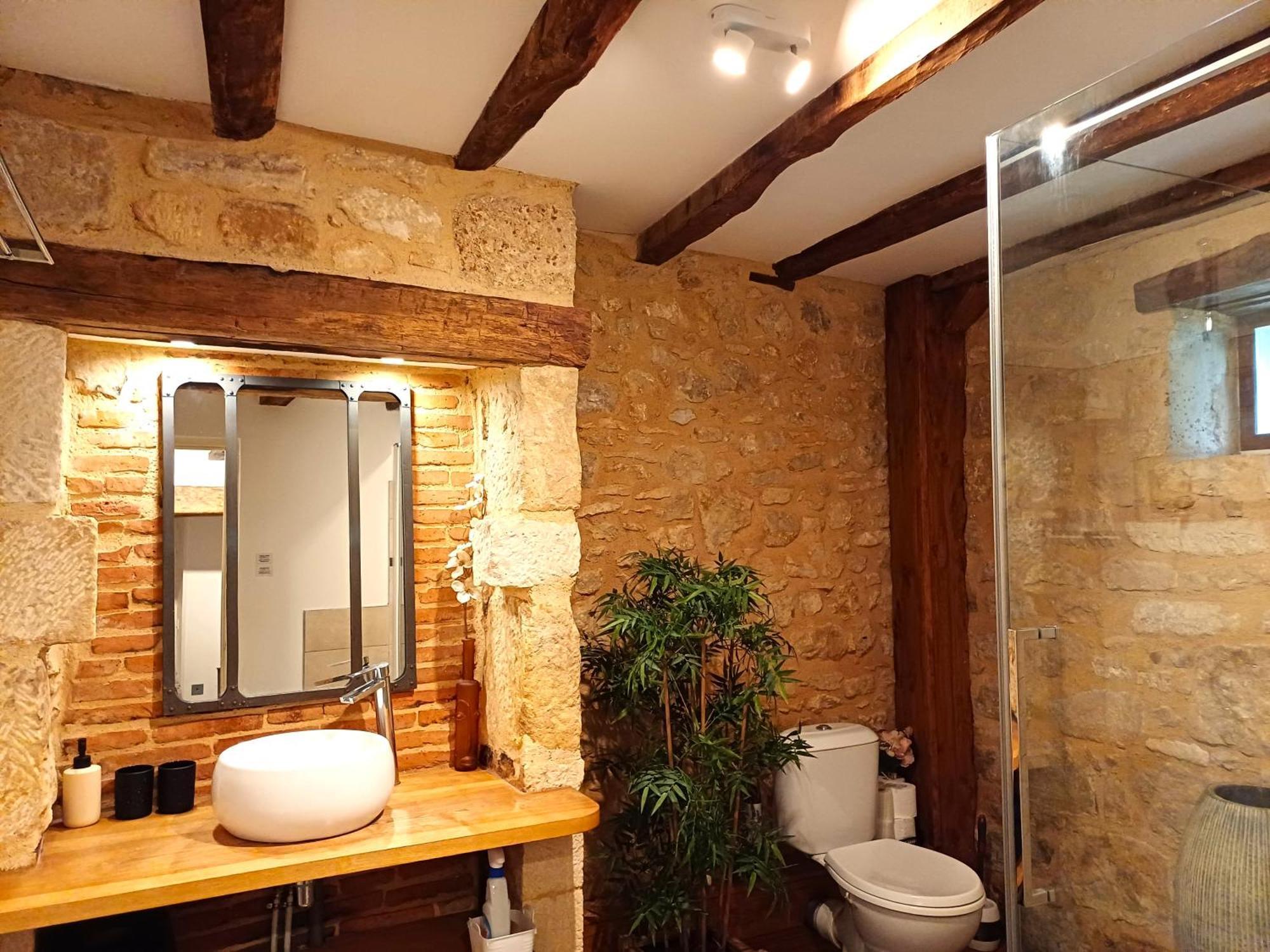 Au Pied Du Chateau - 5 A 11 Personnes - Baignade-Canoe-Piste Cyclable A 100 M Castelnaud La Chapelle Exterior photo