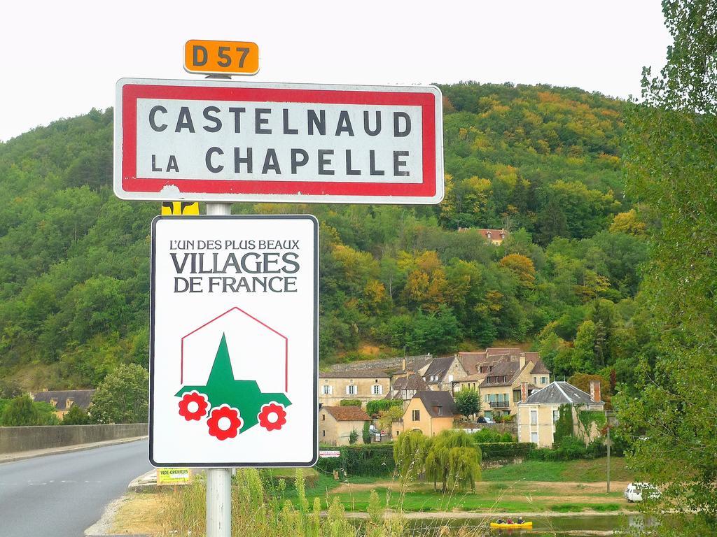 Au Pied Du Chateau - 5 A 11 Personnes - Baignade-Canoe-Piste Cyclable A 100 M Castelnaud La Chapelle Exterior photo
